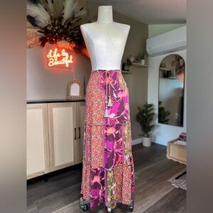 Juniors' SO® Tiered Maxi Tassel Skirt size XS